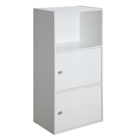 HIGHBOY Extra Storage 2 Door Cabinet; White HI196009